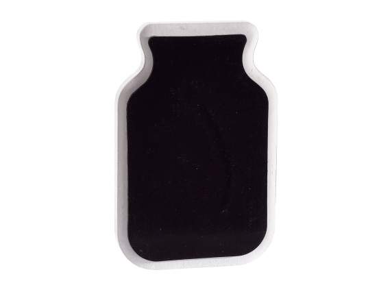 Magnete in ceramica a barattolo di miele decori in rilievo