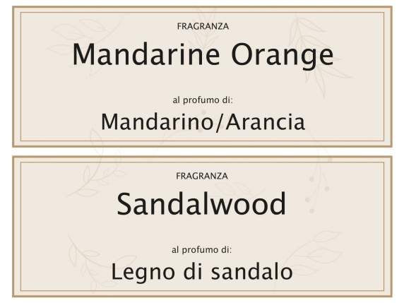 Candela profumata in barattolo vetro natalizio con coperchio