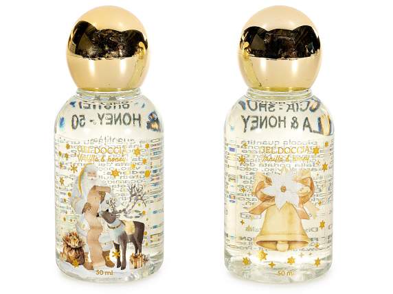 Confezione regalo ad albero di Natale con gel doccia 50ml