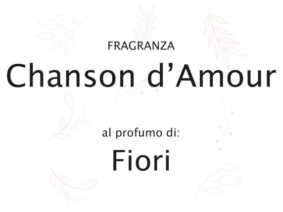 Candela profumata in vasetto di vetro decorato ballerine