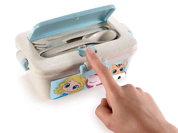Lunch box- Porta pranzo in plastica riciclata