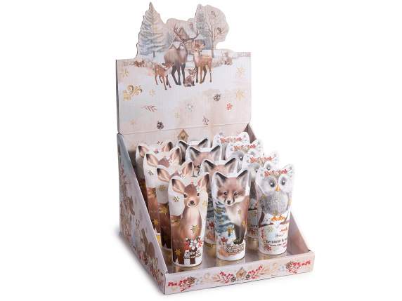 Crema mani 60 ml stampa animaletti del bosco