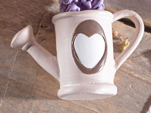 Decorazione in resina colorata a tema lavanda da appendere