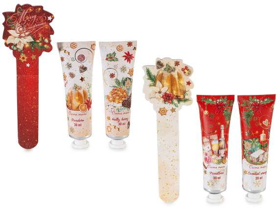 Confezione regalo con 2 creme mani 30ml e lima per unghie