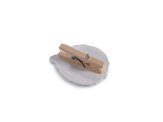 Espo 288 mollette in legno con personaggi natalizi