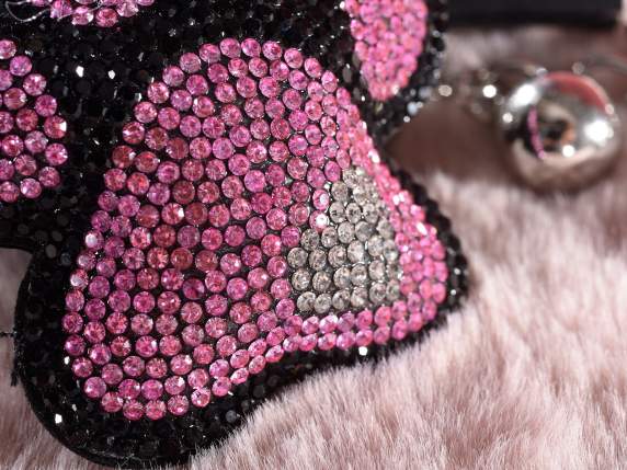 Charm- Portachiavi CiccioCats con strass e pendenti