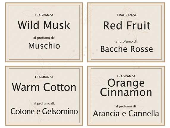 Mini profumatore ambiente 10 ml con stick legno natalizio