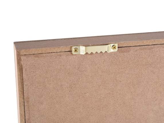 Quadretto legno intagliato luce LED da appendere-appoggiare