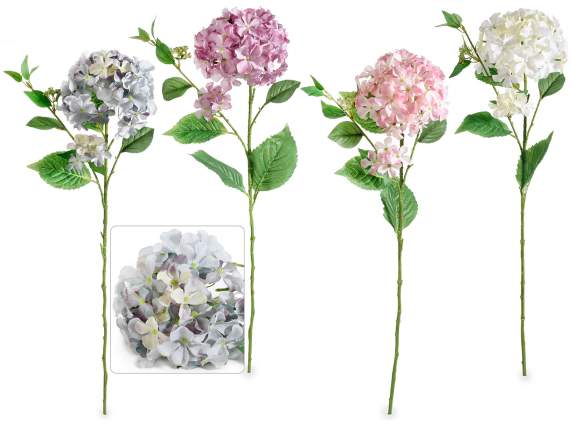 Ramo di ortensia artificiale