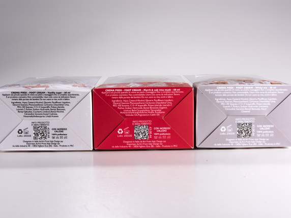 Conf. regalo natalizia crema piedi 60 ml e morbidi calzini