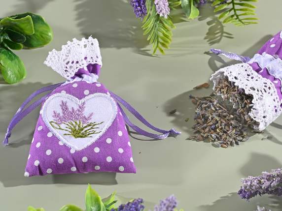 Sacchetto profumatore per armadi da 9g lavanda 100 naturale