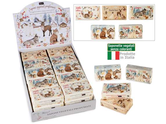 Saponetta vegetale animaletti 150gr senza coloranti