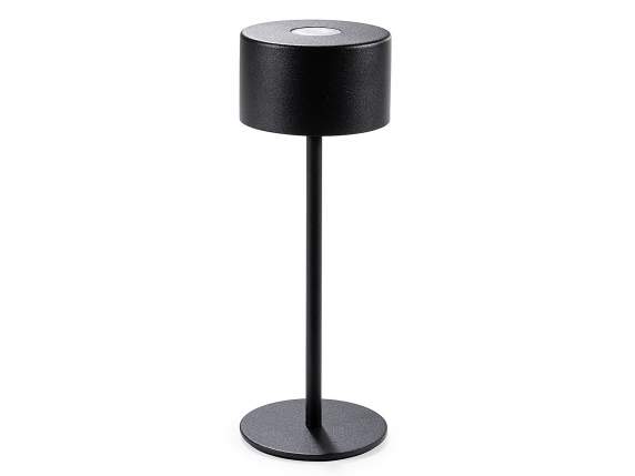 Lampe de table LED en métal longue durée avec câble USB