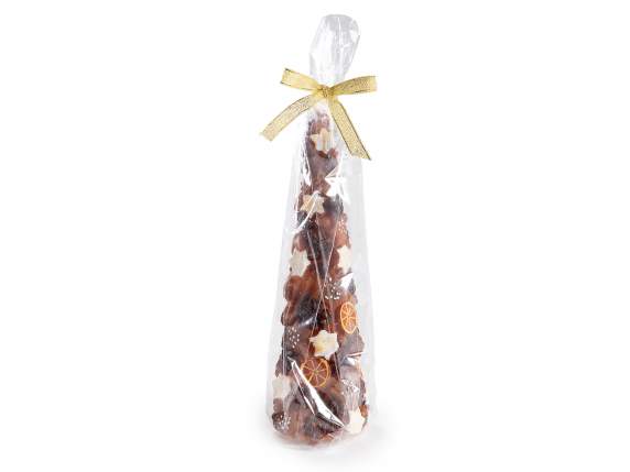 Set de 3 lumânări de Crăciun cu decorațiuni dulci și condime