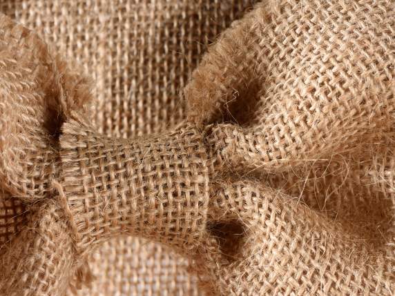 Natural jute ribbon