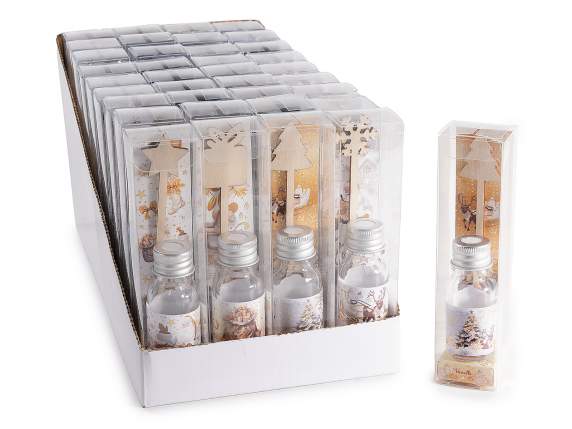 Mini désodorisant dambiance 10 ml avec bâtonnet en bois