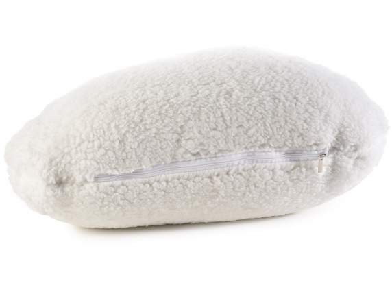 Pernă White Cloud cu pătură moale din lână