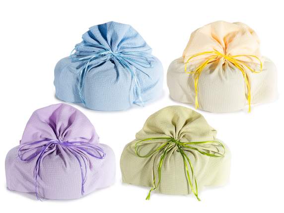 Sac Dove en tissu coloré avec cordon de serrage