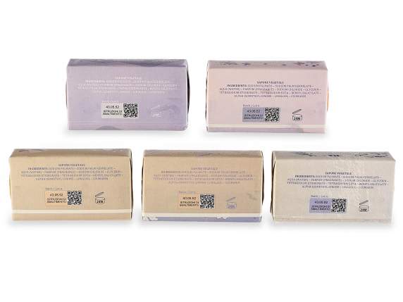 150g de savon végétal sans colorant à la lavande