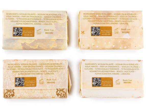 Savon végétal 50 gr sans colorants décor ange