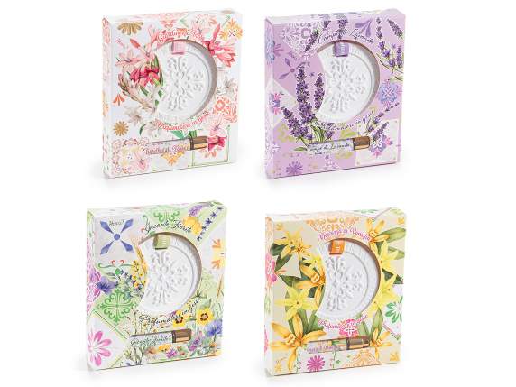 Set difuzor suspendat din ipsos cu ulei parfumat de 5 ml