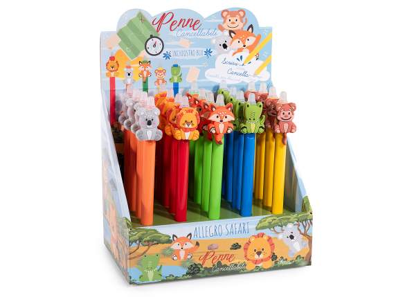 Stylo animal effaçable et rechargeable