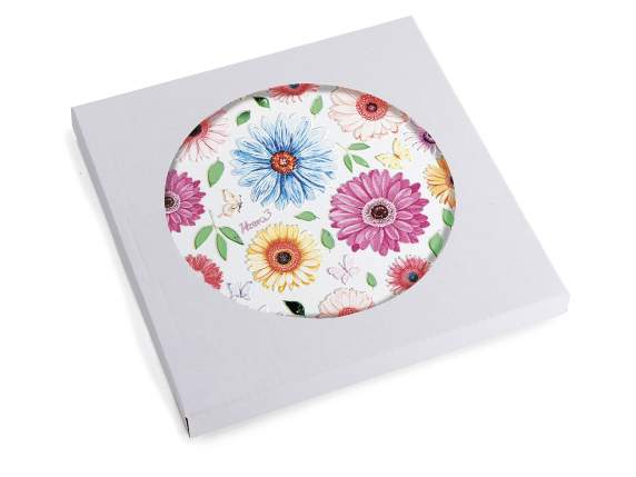 Suport ceramic cu bază de plută și reliefuri