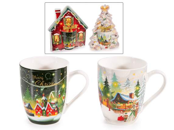 Mug en porcelaine de Noël 300 ml