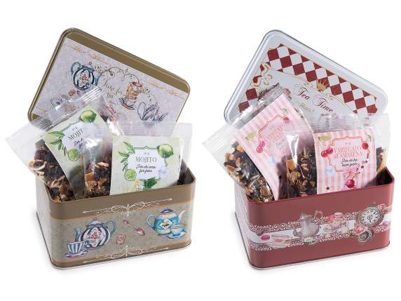 Tisane froide 40g en boîte métal