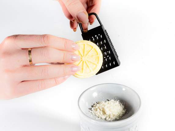 Pack de 2 limones en cera perfumada para rallar y rallar
