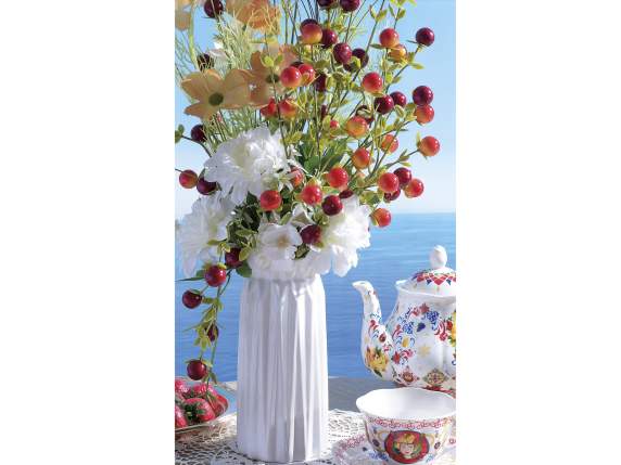 Ramita de flores de higo artificial