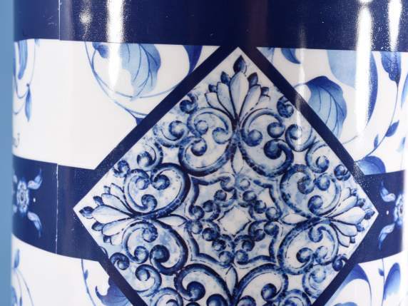 Tarro de cerámica Porcelana Azul