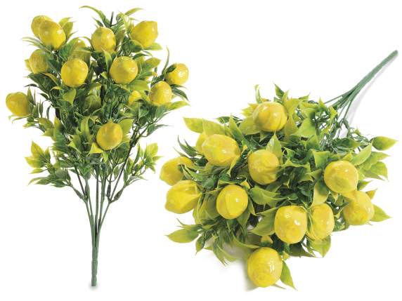 Bouquet de citrons artificiels