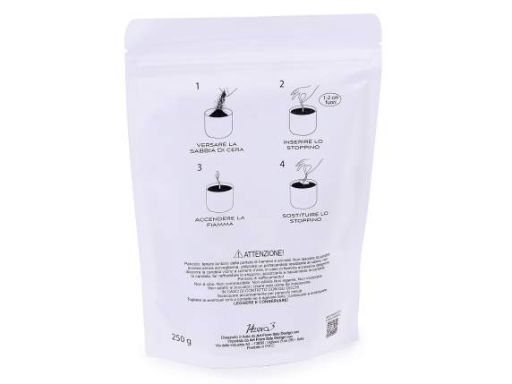 Paquet de 250 g de sable de cire rose