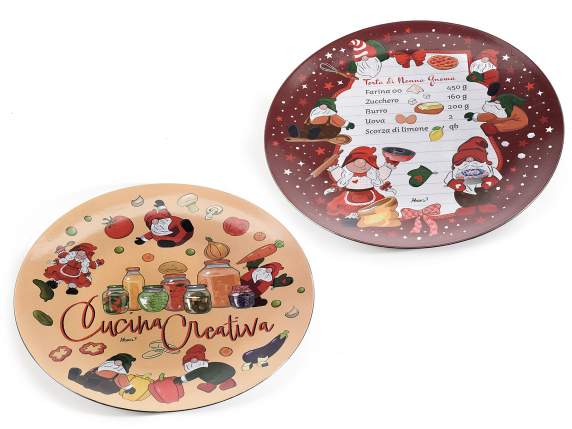 Set de table décoratif en plastique rigide décorations Noël