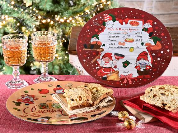 Set de table décoratif en plastique rigide décorations Noël