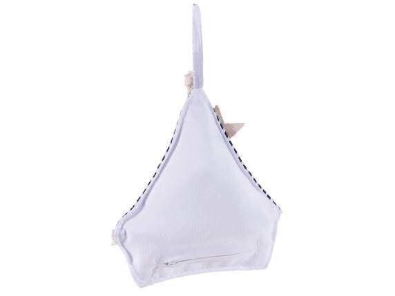 Sac à voile avec zip au dos et cordon de suspension