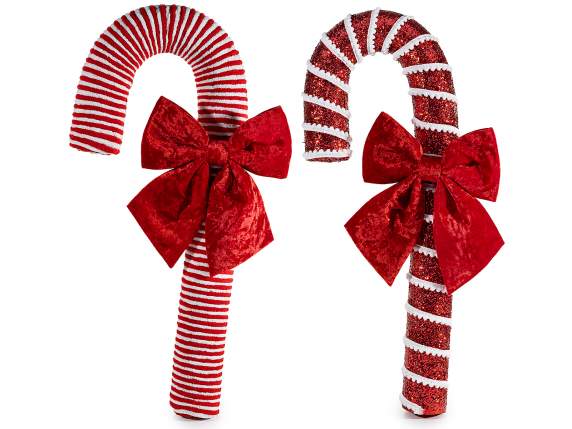 Christmas stick decoration to stand with bow
