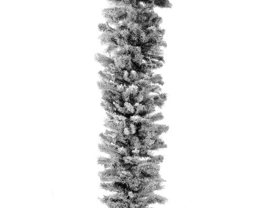Artificial snow arch garland H250 with 1056 branches