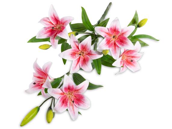 Bouquet of artificial lilies