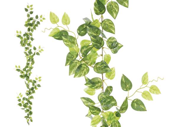 Artificial Green Leaf Garland Branch Hanging