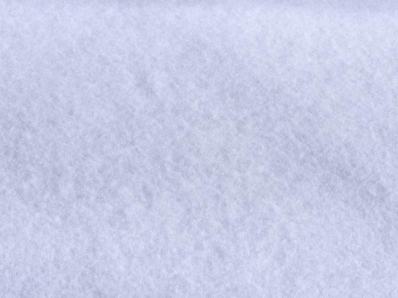 Artificial snow sheet roll in soft polyester 90 cm