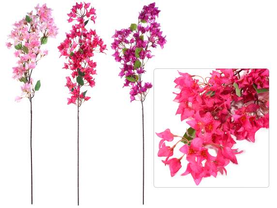 Artificial bougainvillea branch