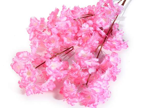 Artificial cherry blossom branch