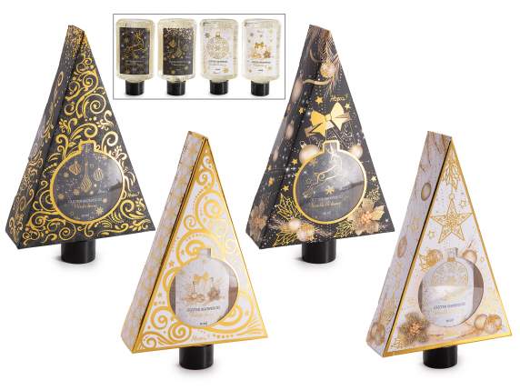Christmas Gift Set with Glitter Shower Gel 60ml