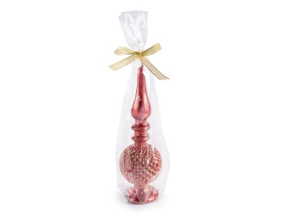 Christmas Tree Topper Shaped Candle