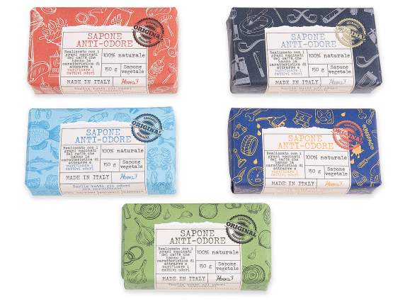 150g vegetable soap anti-odor 100 natural