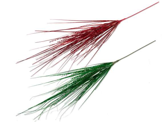 Branch of metallic filaments and spirals