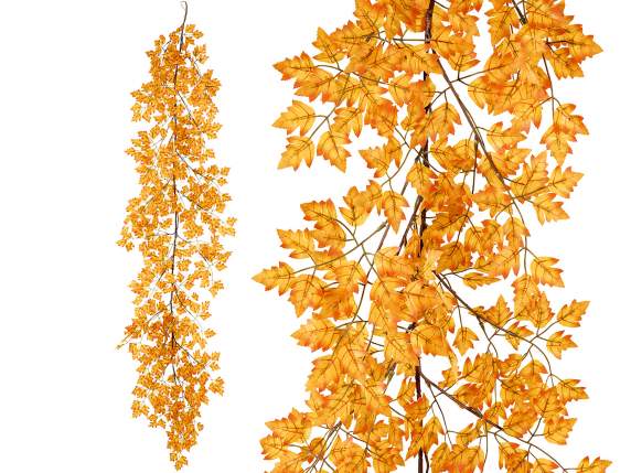Artificial Autumn Leaf Garland