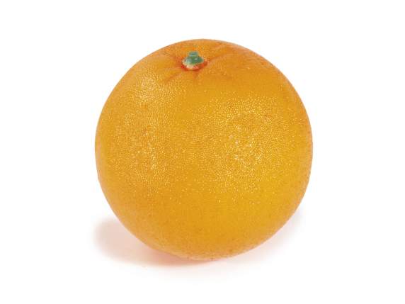 Artificial decorative orange